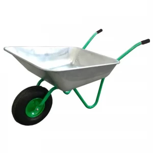 Тачка строительная 1-колесная, пневматическое колесо 16 втулка 20мм (6х6) 