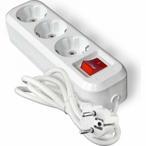 Удлинитель бытовой 3х5м с/з с выключателем UNIVersal