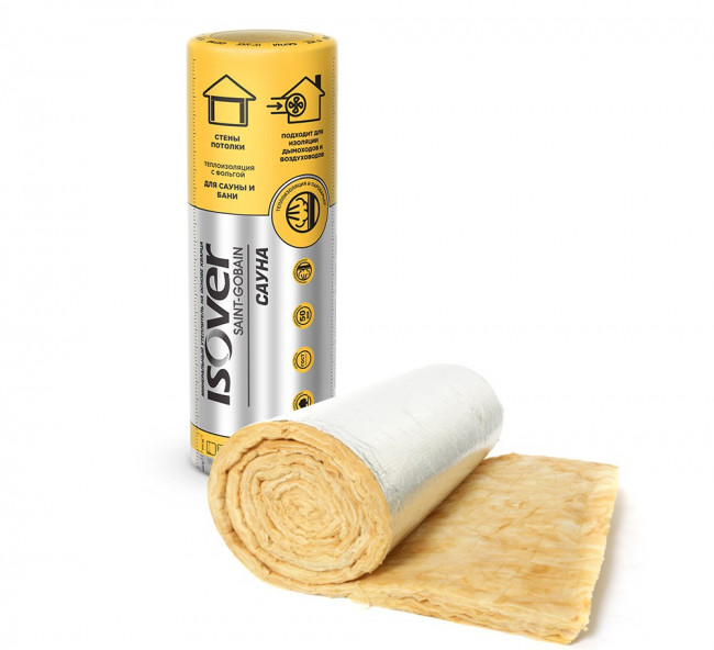 ISOVER-VETONIT Сауна рулон 50мм. 15м2      