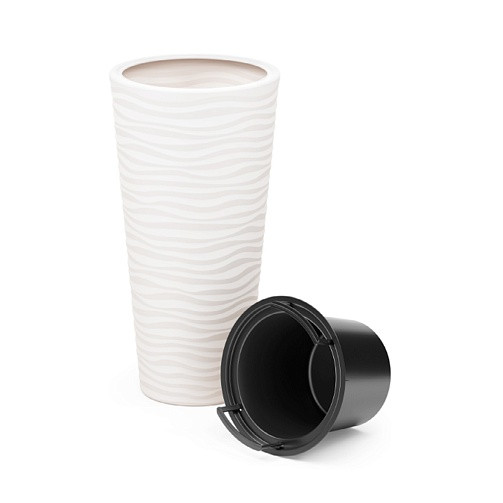 Кашпо со вставкой Оазис