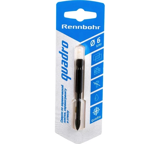 Сверло по кафелю и стеклу Quadro