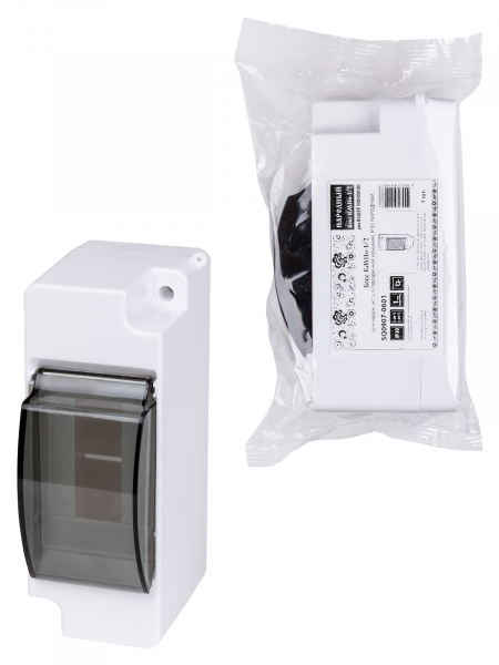 Бокс навесной TDM КМПн 1/2  IP30 для наружной установки с прозрачной крышкой, Народный