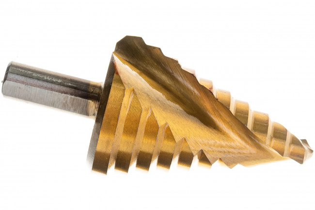 Сверло ступенчатое, 9-12-15-18-2-24-27-30-33-36мм, HSS, спирал. проф.трёхгр.хвостовик  Matrix