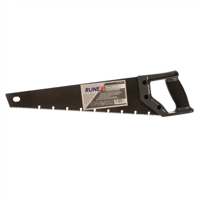 Ножовка по дереву 400мм прямой зуб Runex Techno
