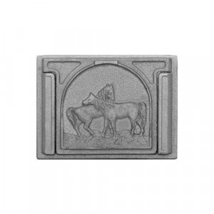 Дверца прочистная чугунная ДПр-3 RLK 446 крашенная (182х130мм) 