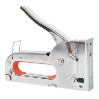 Степлер строительный и скобы