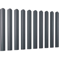 Штакетник металлический