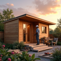 Бани каркасные